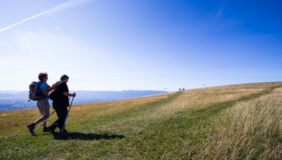 camping activité randonnée