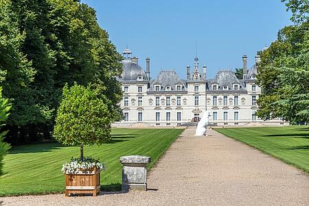 Château de Cheverny avec jardins