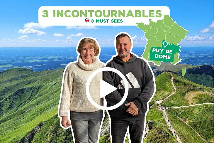 Les propriétaires du camping La Marmotte à La Bourboule présentent en vidéo les incontournables à découvrir aux alentours. Randonnées, paysages volcaniques et patrimoine local vous attendent en Auvergne.