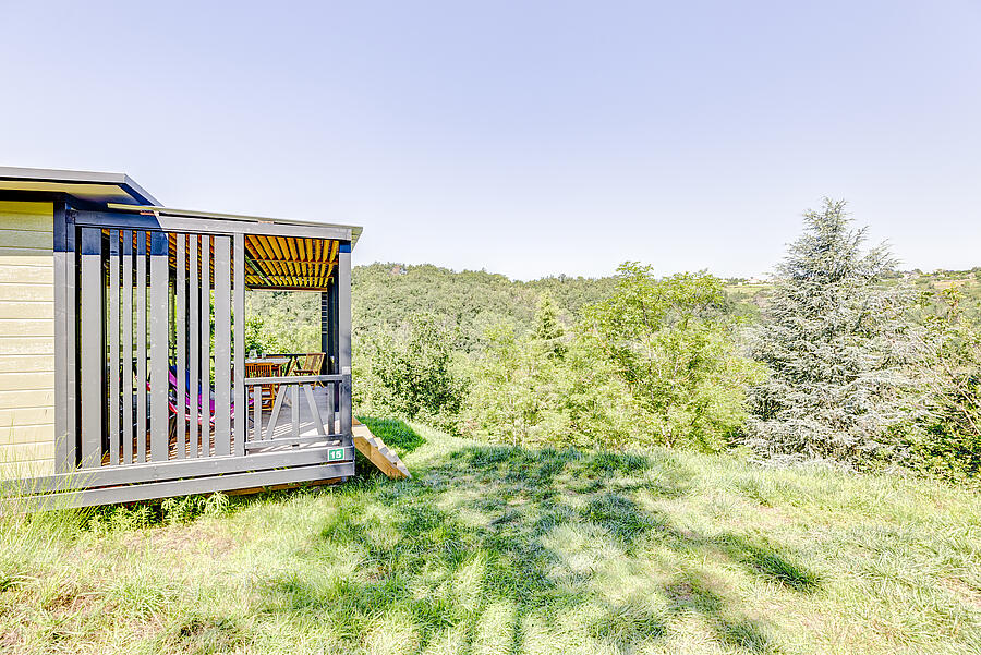 Location chalet tout équipé en camping