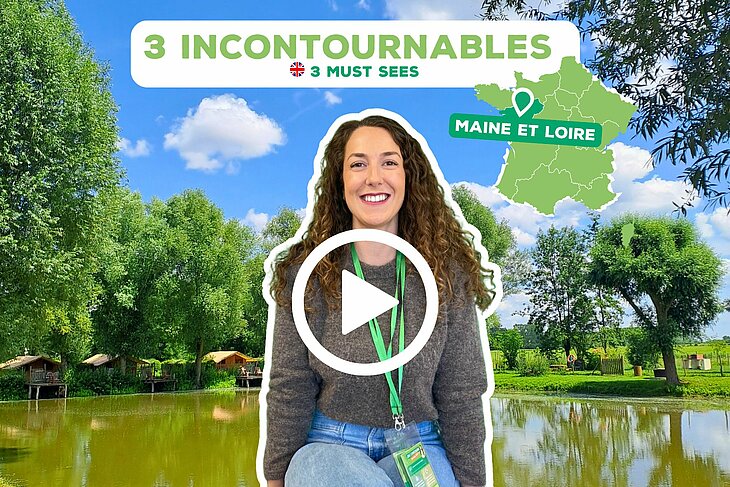 La directrice du camping présente les incontournables à découvrir lors d’un séjour à Brissac Loire Aubance, entre nature et patrimoine.