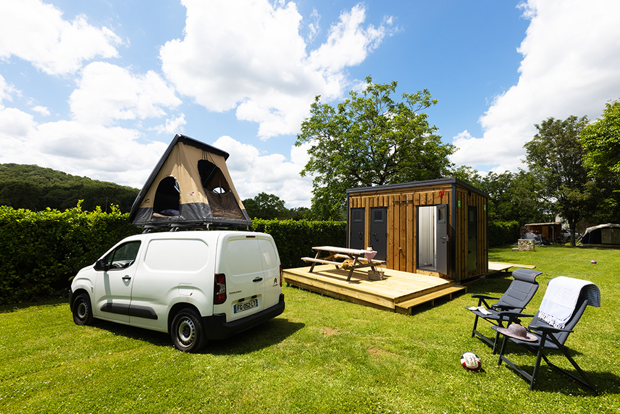 campings sites et paysages emplacement sanitaire privé